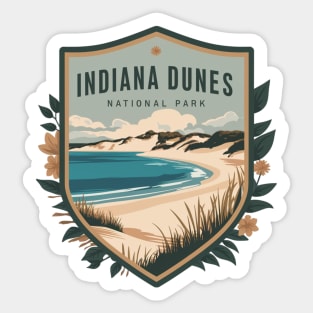 Indiana Dunes, Northwestern Indiana Sticker